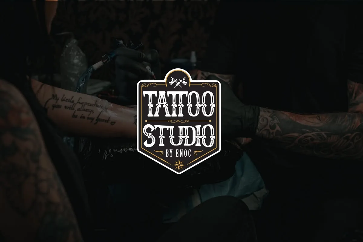 Tattoo Studio: Identidad y rotulación