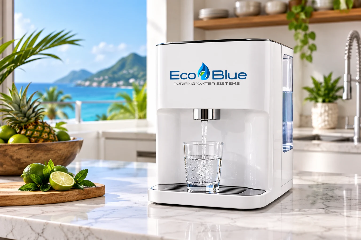 Eco Blue: aplicación de marca