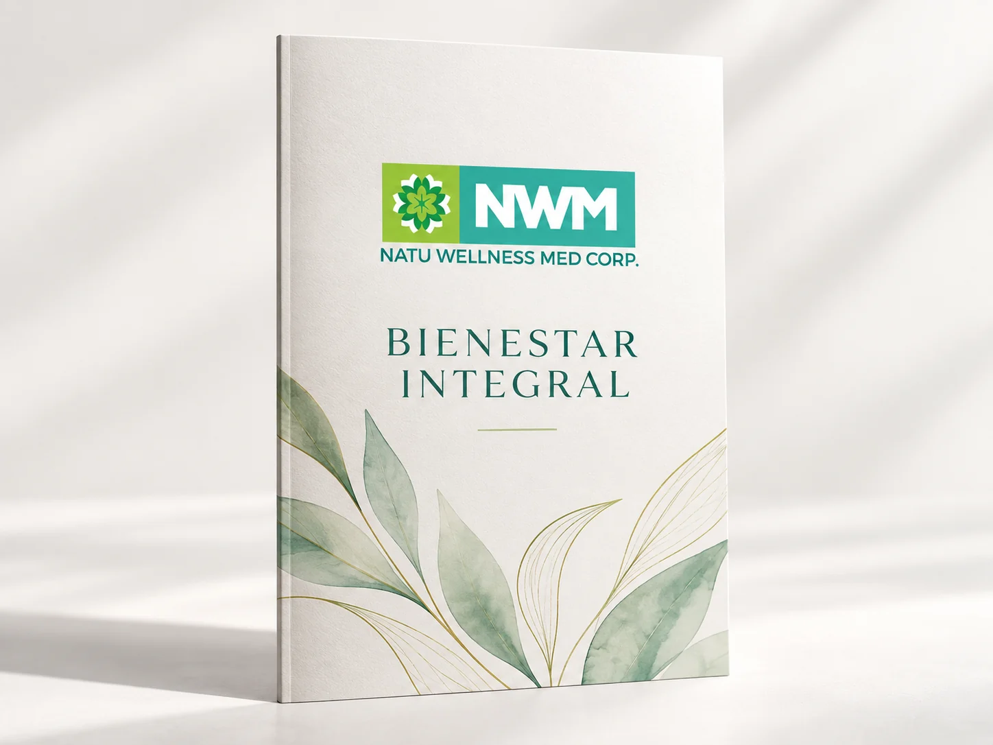 Natural Wellness Med: portada de brochure